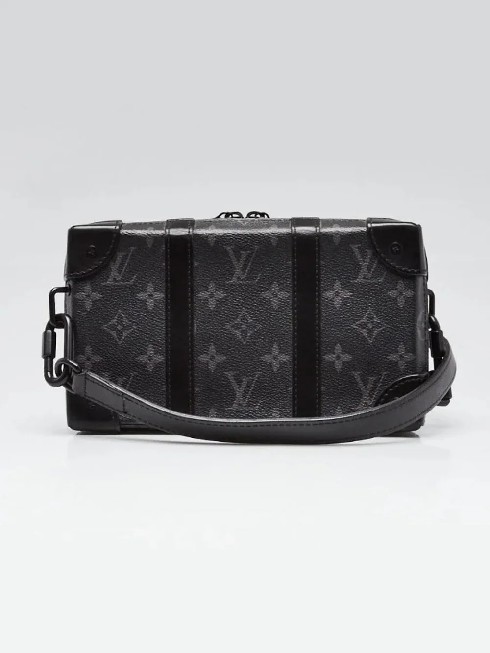 Louis Vuitton Monogram Eclipse Canvas Soft Trunk Wallet Bag
